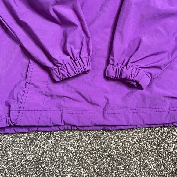 Vintage Columbia Purple Anorak Pullover Hooded Jacket Medium - Picture 6 of 14